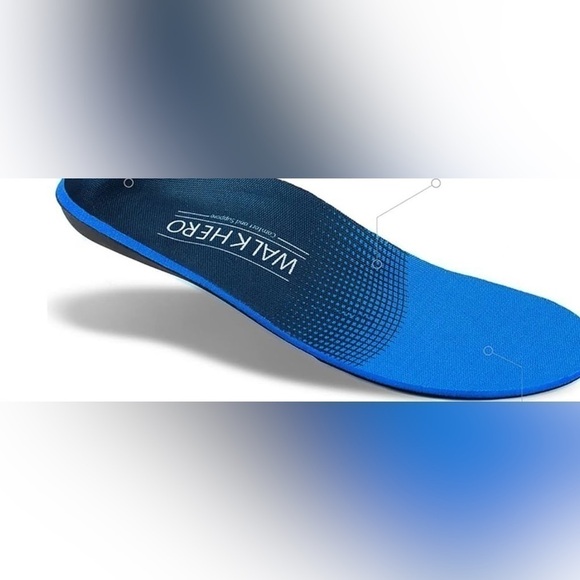 Walkhero Plantar Fasciitis Pain Relief Insoles High Arch Support Orthotic Shoes - Picture 5 of 9